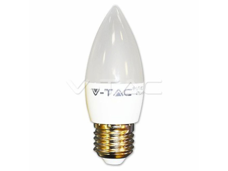 SKU 4344 VT-1821 V-TAC Lampadina LED E27 6W Candela 6000K