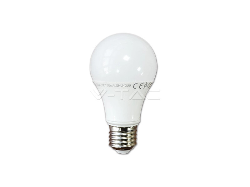 SKU 4376 VT-2007 V-TAC Lampadina LED E27 7W A60 2700K