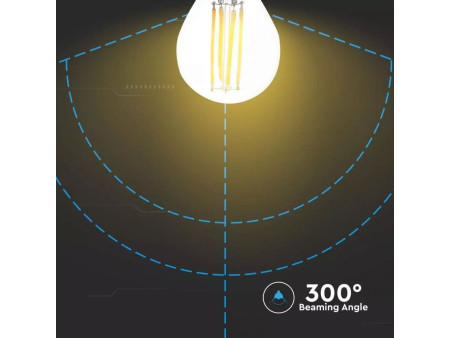 SKU 4395 VT-1980D V-TAC Lampadina E27 4W G45 Filamento 2700K Dimmerabile