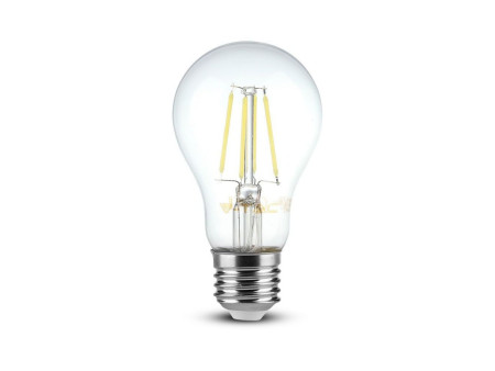 SKU 4412 VT-1981 V-TAC Lampadina LED E27 10W A67 Filamento 6400K