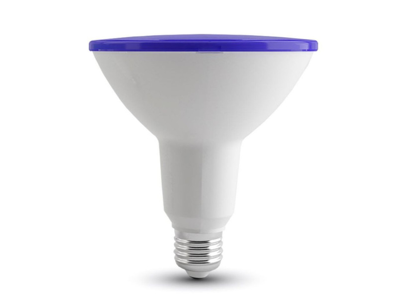 SKU 4420 VT-1125 V-TAC Lampadina LED E27 15W PAR38 Colore Blu IP65