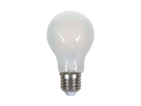 SKU 4483 VT-1938 V-TAC Lampadina LED E27 8W 100LM/W A67 Filamento Satinato 2700K