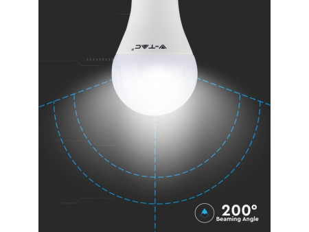 SKU 7121 VT-2022 V-TAC Lampadina LED E27 6W A60 RGB+W con Telecomando 3000K