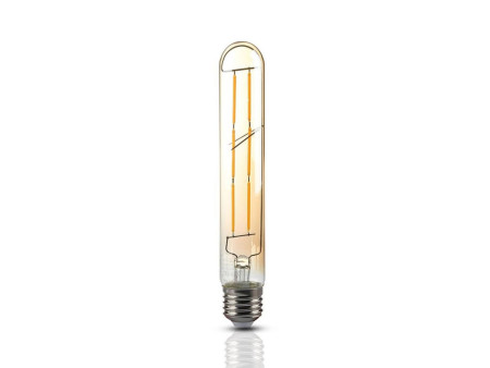 SKU 7143 VT-2006 V-TAC Lampadina LED E27 6W 100LM/W T30 Filamento Ambrato 2200K