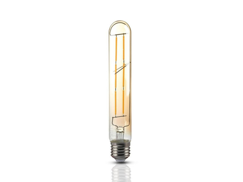 SKU 7143 VT-2006 V-TAC Lampadina LED E27 6W 100LM/W T30 Filamento Ambrato 2200K