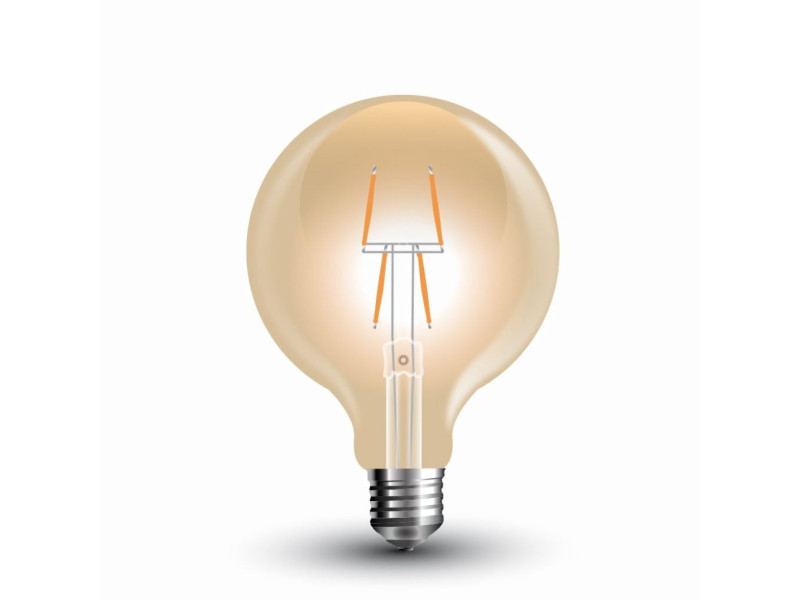SKU 7148 VT-2004 V-TAC Lampadina LED E27 4W G80 Filamento Ambrato 2200K