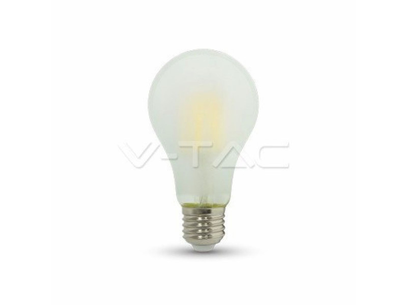 SKU 7152 VT-2023 V-TAC Lampadina LED E27 10W A67 Filamento Satinato 2700K