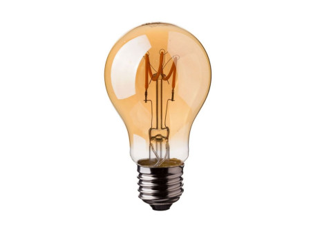 SKU 7219 VT-2063 V-TAC Lampadina LED E27 3W A60 Filamento Ambrato 2200K