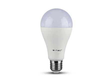 SKU 7301 VT-2117-B V-TAC Lampadina LED E27 15W 100LM/W A65 4000K (Blister 2 Pezzi)