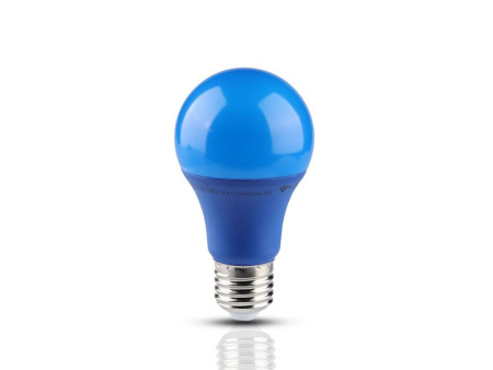 SKU 7344 VT-2000 V-TAC Lampadina LED E27 9W A60 Colore Blu