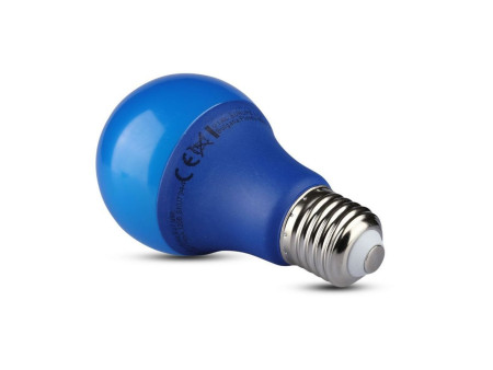 SKU 7344 VT-2000 V-TAC Lampadina LED E27 9W A60 Colore Blu