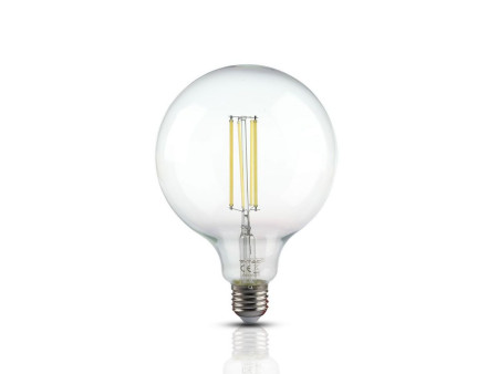 SKU 7453 VT-2143 V-TAC Lampadina LED E27 12,5W G125 Filamento 2700K