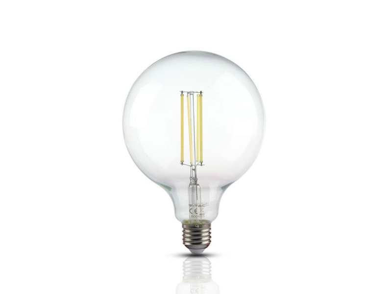 SKU 7455 VT-2143 V-TAC Lampadina LED E27 12,5W G125 Filamento 6500K