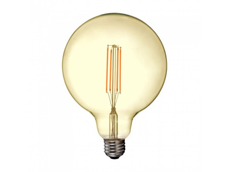 SKU 7456 VT2153 V-TAC Lampadina LED E27 12,5W G125 Filamento Ambrato 2200K