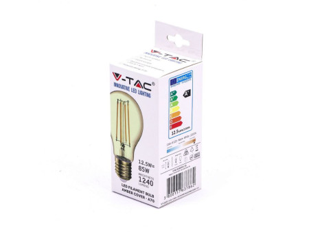 LAMPADINA LED GOCCIA 12.5W E27 A70 2200K AMBRA