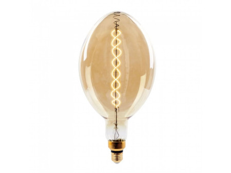 SKU 7463 VT-2168D V-TAC Lampadina LED E27 8W BF180 Doppio Filamento Ambrato 2000K Dimmerabile