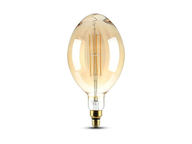 SKU 7464 VT-2178D V-TAC Lampadina LED E27 8W BF180 Filamento Ambrato 2000K Dimmerabile