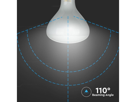SKU 7467 VT-2198D V-TAC Lampadina LED E27 8W R125 Filamento 4000K Dimmerabile