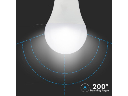 SKU 7483 VT-2212 V-TAC Lampadina LED E27 12W A60 4000K CRI95