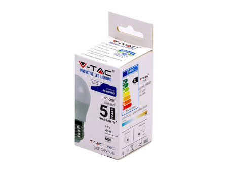 LAMPADINA LED SFERA 7W E27 P45 6400K SAMSUNG