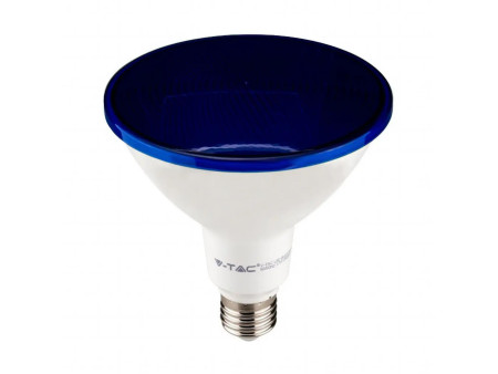 SKU 92066 VT-1227 V-TAC Lampadina LED E27 17W PAR38 Colore Blu