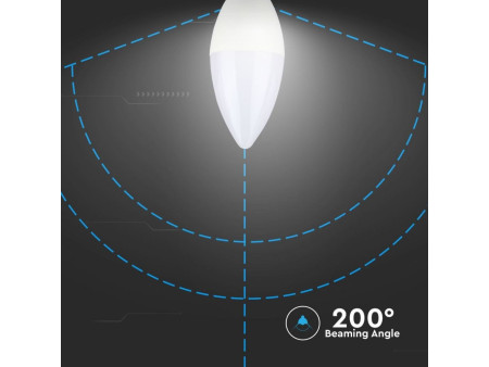 SKU 112 VT-268 V-TAC PRO Lampadina LED Chip Samsung E14 7W Candela 4000K