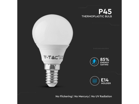 SKU 170 VT-236 V-TAC PRO Lampadina LED Chip Samsung E14 5,5W P45 6400K
