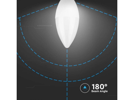 SKU 211121 VT-268-N-N V-TAC Lampadina LED E14 6.5W Candela 4000K