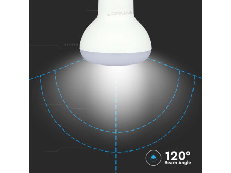 SKU 21140 VT-250 V-TAC PRO Lampadina LED Chip Samsung E14 4,8W R50 6500Kv