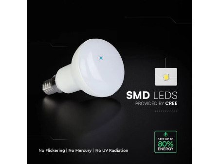 SKU 211396 VT-250 V-TAC PRO Lampadina LED Chip CREE E14 4.8W R50 4000K
