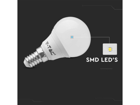 SKU 21169 VT-236-N V-TAC PRO Lampadina LED Chip Samsung E14 4,5W P45 4000K