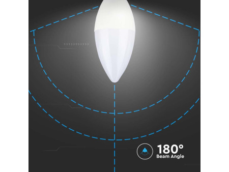 SKU 21171 VT-226-N V-TAC PRO Lampadina LED Chip Samsung E14 5,5W Candela 3000K