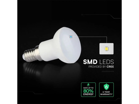 SKU 212116 VT-239 V-TAC PRO Lampadina LED Chip CREE E14 2,9W R39 4000K