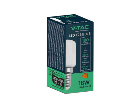 SKU 212341 VT-202-N-N V-TAC Lampadina LED E14 2W ST26 3000K