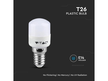 SKU 212341 VT-202-N-N V-TAC Lampadina LED E14 2W ST26 3000K