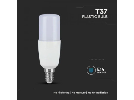 SKU 21269 VT-248 V-TAC PRO Lampadina LED Chip Samsung E14 7,5W T37 6500K