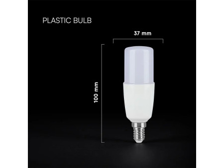 LAMPADINA LED T37 TUBOLARE 7.5W E14 3000K CREE