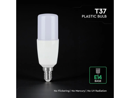 LAMPADINA LED T37 TUBOLARE 7.5W E14 3000K CREE