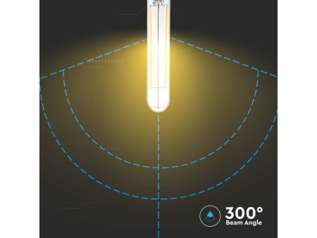 SKU 212701 VT-2204 V-TAC Lampadina LED E14 4W T20 Filamento 3000K
