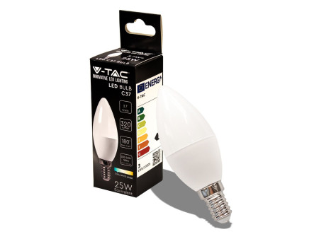 SKU 214166 VT-1818 V-TAC Lampadina LED E14 3,7W Candela 4000K