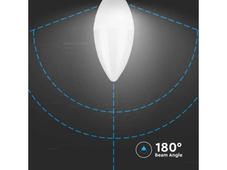 SKU 214166 VT-1818 V-TAC Lampadina LED E14 3,7W Candela 4000K
