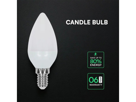 SKU 2141666 VT-1818 V-TAC PRO Lampadina LED Chip CREE E14 3,7W Candela 4000K