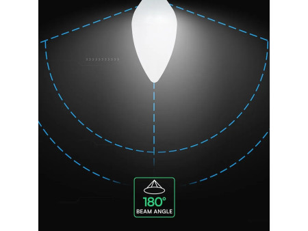 SKU 21425816 VT-1855 V-TAC PRO Lampadina LED Chip CREE E14 4,5W Candela 4000K