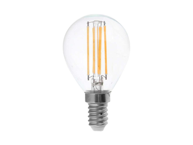 SKU 214425 VT-1996 V-TAC Lampadina LED E14 4W P45 Filamento 4000K