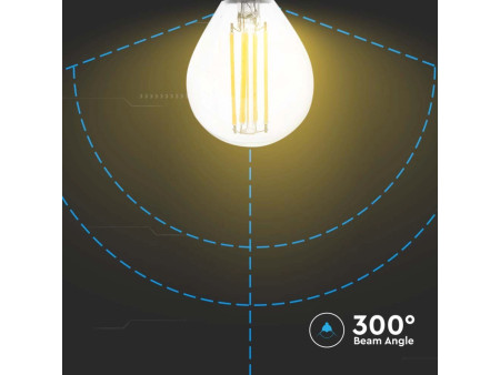 SKU 214425 VT-1996 V-TAC Lampadina LED E14 4W P45 Filamento 4000K
