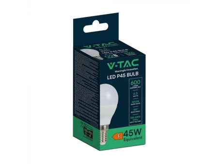 SKU 24019 VT-270 V-TAC Lampadina LED E14 6,5W P45 4000K