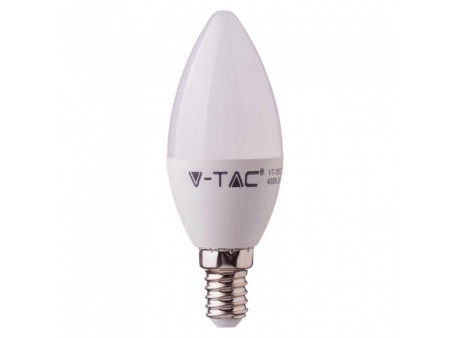 SKU 259 VT-255 V-TAC PRO Lampadina LED Chip Samsung E14 4,5W 100LM/W Candela 4000K