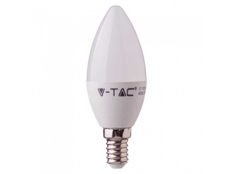 SKU 259 VT-255 V-TAC PRO Lampadina LED Chip Samsung E14 4,5W 100LM/W Candela 4000K