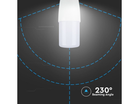 SKU 269 VT-248 V-TAC PRO Lampadina LED Chip Samsung E14 8W T37 6400K