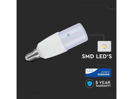 SKU 268 VT-248 V-TAC PRO Lampadina LED Chip Samsung E14 8W T37 4000K